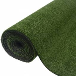Berkfield Home Artificial Grass 7/9 mm 1x15 m Green - thumbnail 1
