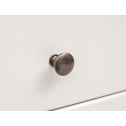 Cabinet Bits Castelli 5 Drawer Chest of Drawers Brass Knob in Off-White - thumbnail 5