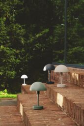 Nordlux Modern Outdoor Table Battery Light Beige Aluminium Intergrated LED 3-Level Dimming - Battery, IP44 - thumbnail 7