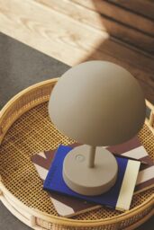 Nordlux Modern Outdoor Table Battery Light Beige Aluminium Intergrated LED 3-Level Dimming - Battery, IP44 - thumbnail 5