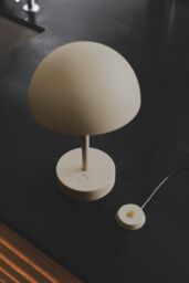 Nordlux Modern Outdoor Table Battery Light Beige Aluminium Intergrated LED 3-Level Dimming - Battery, IP44 - thumbnail 6