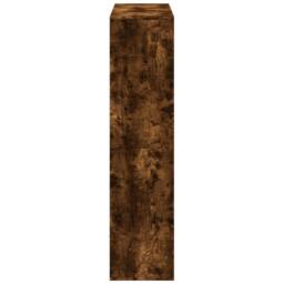 Berkfield Home Classic Bookcase Smoked Oak100x33x135 cm Engineered Wood in Brown - Size: 100 x 33 x 135 cm - thumbnail 5
