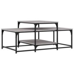 Berkfield Home Coffee Table Grey Sonoma 102x60x45 cm Engineered Wood - Size: 102 x 60 x 45 cm - thumbnail 1