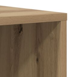 Berkfield Home with Shelf 2 pcs Artisan oak 72 x 35 x 36.5 cm Engineered wood in Brown - thumbnail 6