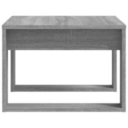 Berkfield Home Side Table Grey Sonoma 50x50x35 cm Engineered Wood - Size: 50 x 50 x 35 cm - thumbnail 6