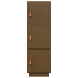 Berkfield Home Highboard Honey Brown 34x40x108.5 cm Solid Wood Pine - thumbnail 5