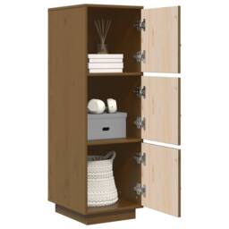 Berkfield Home Highboard Honey Brown 34x40x108.5 cm Solid Wood Pine - thumbnail 4