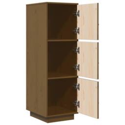 Berkfield Home Highboard Honey Brown 34x40x108.5 cm Solid Wood Pine - thumbnail 6