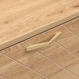 Merax Space-Saving 108.5cm Wooden Shoe Cabinet with 4 Tilt-Out Doors in Natural - thumbnail 9