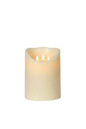 KDMD Moving Flame LED Candle 15 x 20cm in Cream - Size: 15 x 20 cm - thumbnail 4