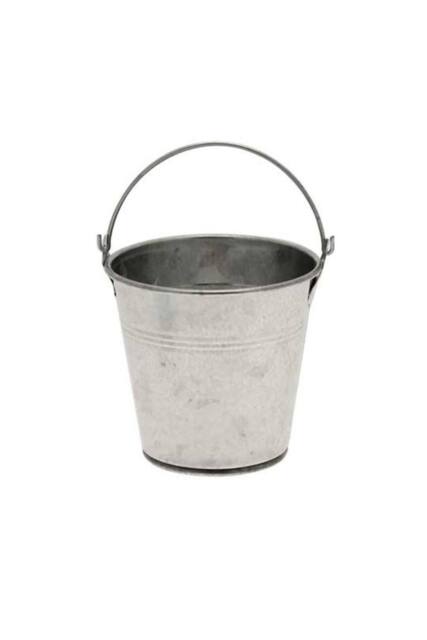 KDMD Galvanised Buckets 9.5cm 6 Pack in Silver - image 1