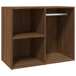 Berkfield Home Dressing Cabinet Brown Oak 80x40x65 cm Engineered Wood - Size: 80 x 40 x 65 cm - thumbnail 2