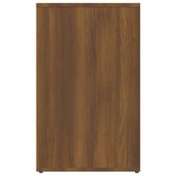 Berkfield Home Dressing Cabinet Brown Oak 80x40x65 cm Engineered Wood - Size: 80 x 40 x 65 cm - thumbnail 4
