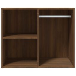 Berkfield Home Dressing Cabinet Brown Oak 80x40x65 cm Engineered Wood - Size: 80 x 40 x 65 cm - thumbnail 3