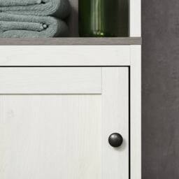 NESTLUNE Bathroom Furniture Set with Adjustable Shelves Antique White - thumbnail 5