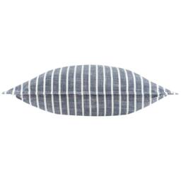 Yard Hessle Stripe 100% Cotton Outdoor Cushion in Navy - Size: 45 cm x 45 cm - thumbnail 4