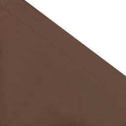 Berkfield Home Outdoor Lounge Bed with Canopy Brown - thumbnail 5