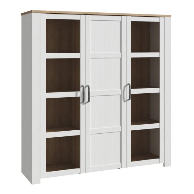 Furniture To Go Bohol Large Display Cabinet in White - image 1