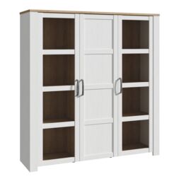 Furniture To Go Bohol Large Display Cabinet in White - thumbnail 2