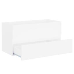 Berkfield Home Sink Cabinet with Built-in Basin White Engineered Wood - thumbnail 5