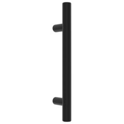 Berkfield Home Cabinet Handles 10 pcs Black 96 mm Stainless Steel - thumbnail 3