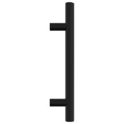 Berkfield Home Cabinet Handles 10 pcs Black 96 mm Stainless Steel - thumbnail 5