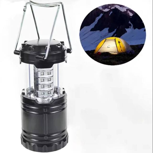 SPETLEK Camping Light LED Tent Lantern Lamp Outdoor in Black - image 1