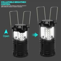 SPETLEK Camping Light LED Tent Lantern Lamp Outdoor in Black - thumbnail 3