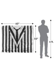 Beetlejuice Striped Suit Silky Touch Super Soft Throw Blanket 152 X 127 cm in White - thumbnail 5