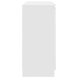 Berkfield Home Sideboard with Drawers White 100.5x35x76 cm Engineered Wood - thumbnail 7