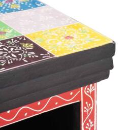 Berkfield Home Cabinet 30x30x90 cm Solid Wood Mango - Size: 30 x 30 x 90 cm - thumbnail 7