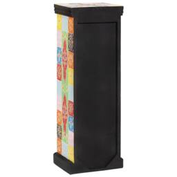 Berkfield Home Cabinet 30x30x90 cm Solid Wood Mango - Size: 30 x 30 x 90 cm - thumbnail 4