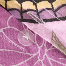 OHS Butterfly Heaven Duvet Cover with Pillowcase Set in Light Pink - Size: Double - thumbnail 5