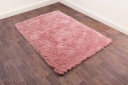 Celebrity Interiors Boston Plain Blush Rug in Pink - Size: 160 cm x 225 cm - thumbnail 5