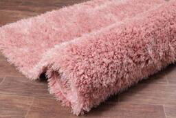 Celebrity Interiors Boston Plain Blush Rug in Pink - Size: 160 cm x 225 cm - thumbnail 2