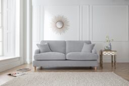 The Great Sofa Company Orla 3 Seater Sofa Manhattan Navy in Light Grey