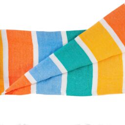 Nicola Spring 100% Cotton Bath Towel Turkish Style Hamman Blanket Bath Sheet - 160 x 90cm (x2) - thumbnail 4