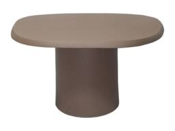 Vente-unique Metal Coffee Table - Taupe - ZINARA in Brown - thumbnail 4