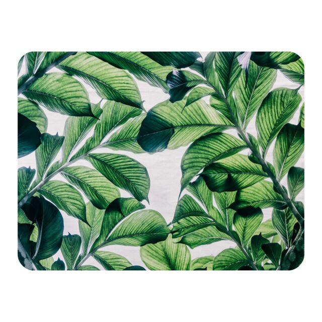 Benjamin Tate Design Tropical Palm Blanket in Natural - Size: 120 cm x 150 cm - image 1