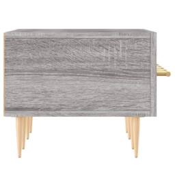 Berkfield Home TV Cabinet Grey Sonoma 150x36x30 cm Engineered Wood - Size: 150 x 36 x 30 cm - thumbnail 7