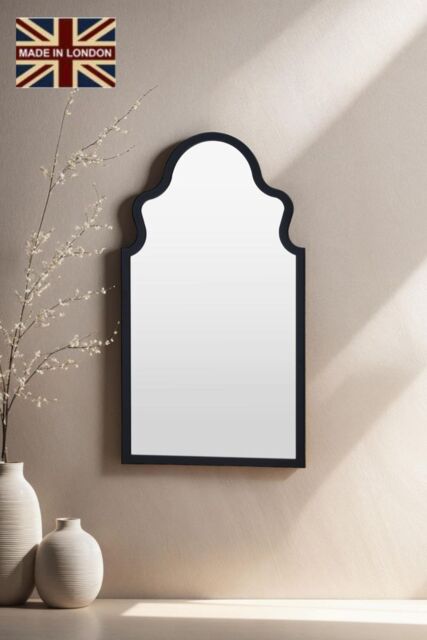 Yearn Mirrors Moroccon mirror black 98(h)x52cm(w) - image 1
