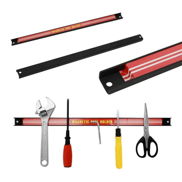 "Nordara 6x18"" Magnetic Tool Bar Heavy Duty Garage Wall Storage Strips in Red - Size: 10000mm x 520mm" - image 1