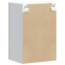 Berkfield Home Kitchen Wall Cabinet with Glass Door Lucca Old Wood in Brown - thumbnail 9