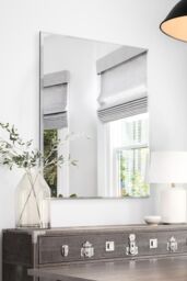 MirrorOutlet New Single Bevelled Venetian Mirror 100 x 70CM 3ft3 x 2ft3 in Silver - Size: 1 Pack - thumbnail 1