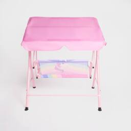OHS Swing Bench Canopy Cover 2 Seater Garden Outdoor Patio Unicorn Kids Play Set in Pink - thumbnail 7