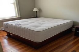 Knight Sleep Alovera Ortho Sprung Memory Foam Medium Mattress in White - Size: Small Double - thumbnail 6