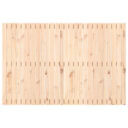 Berkfield Home Wall Headboard 166x3x110 cm Solid Wood Pine in Natural - Size: 166 x 3 x 110 cm - thumbnail 4