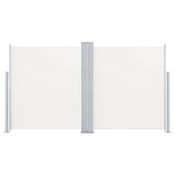 Berkfield Home Patio Retractable Double Side Awning 170x600 cm Cream in Beige - thumbnail 2
