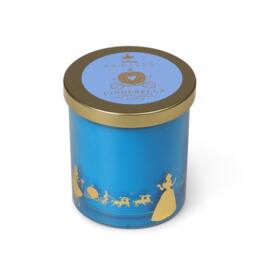 Disney Cinderella Inspired Candle - Crystal Gardenia & Pumpkin Scent in Aqua - Size: Medium - thumbnail 3