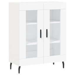 Berkfield Home Sideboard White 69.5x34x90 cm Engineered Wood - thumbnail 2